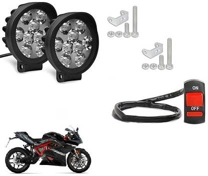 PECULIAR ZONE LED Fog Lamp Unit for Bajaj, Hero, Honda, TVS, Suzuki, KTM, Royal Enfield, Suzuki, Yamaha CT 100, Duet, RC 200, RC 390, RX 100, RD 350