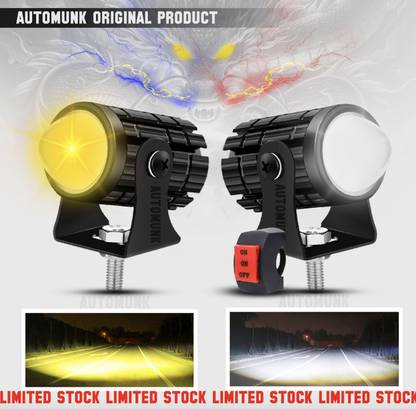 automunk LED Fog Lamp Unit for Universal For Car Universal For Car