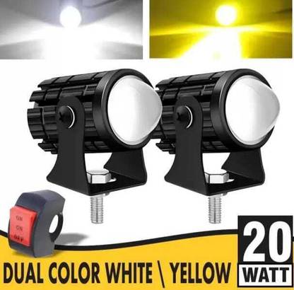 TOVOTA LED Fog Lamp Unit for Toyota, KTM, Land Rover, Hero, Bajaj, Honda, TVS, Universal For Car UVA