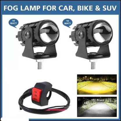 TOVOTA LED Fog Lamp Unit for Universal For Car, Audi, BMW, Bajaj UVA, CT 100, Alto K10, Safari, Duster