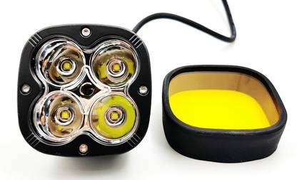 sarkkart LED Fog Lamp Unit for KTM, Yamaha, TVS, Suzuki, Royal Enfield, Hero, Honda