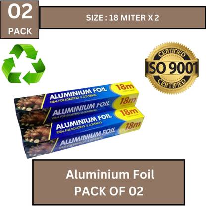 AAYAR Supreme Aluminium Foil (18 m) Aluminium Foil