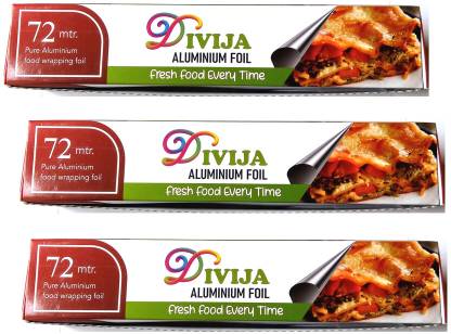 DIVIJA 72 Meter Food Wrapping Aluminium Foil