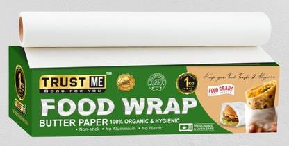 Trust me TRUST ME Food Wrap Roll For Food Packing Grilling Steam and Frying (1KG GROSS) Paper Foil