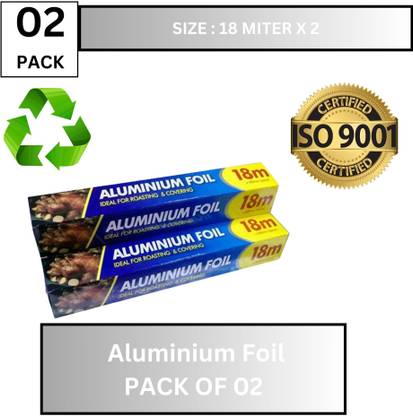 chetaru Flawless Aluminium Foil (18 m) Aluminium Foil