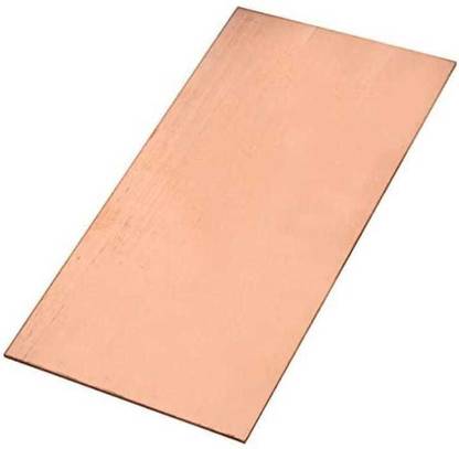 VITSZEE 99.9% Pure Copper Cu Metal Sheet Plate For Multipurpose Use (300 x 100 x 1 )mm Shrinkwrap
