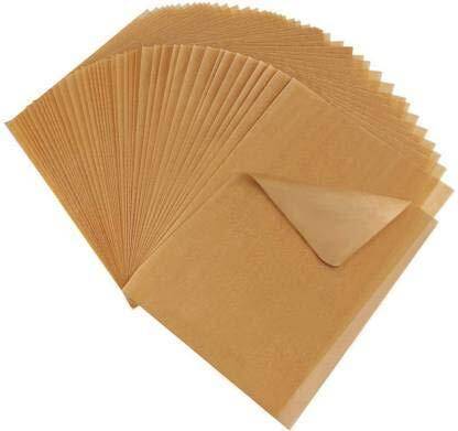 LAZYBEEE 100 Brown Butter Paper wrap Eco-Friendly,Non-Stick Butter Paper for Cooking Parchment Paper