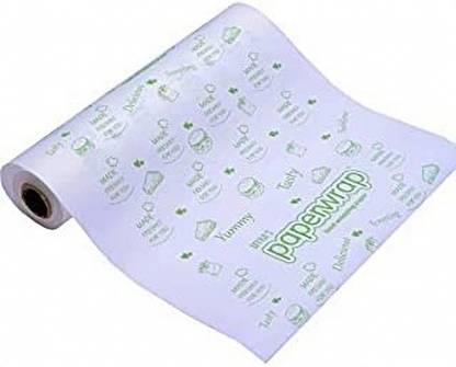 Chilli Flakes F49 Printed Food Wrapping Butter Paper Roll Wrapping Butter Parchment Paper(PUNE Paper Foil