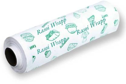 RASOI WRAPP FOOD WRAPPING PAPER 25 MTR | PAPER FOIL | BUTTER PAPER | ROTI WRAPP | FOOD WRAP Parchment Paper