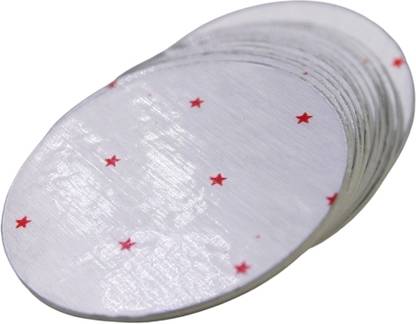 SmartPack Induction wad for Packing PET Plastic Jar Bottle Plastic Glass (52 mm),600 piece Paper Foil