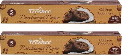 Freshee 5 Meter Parchment Paper Butter Paper Roll Food Wrap Baking Paper Microwave Safe Parchment Paper