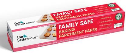 The Better Home Parchment Paper for Baking (40M) | Non Stick Baking Paper Roll Parchment Paper