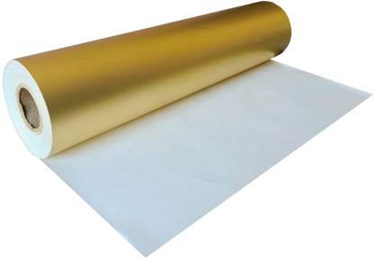 G LOOKS Food Wrapping Golden Paper Foil/ Paper Foil for Roti Wrap for Kitchen 1 Kg Paper Foil