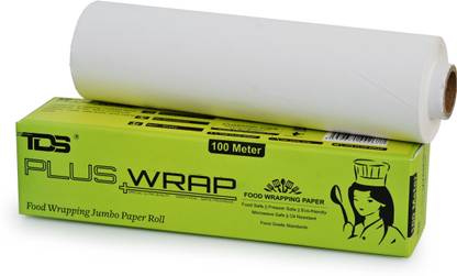 TDS PLUS WRAP TDS Food Wrapping Paper Roll 100 Meter