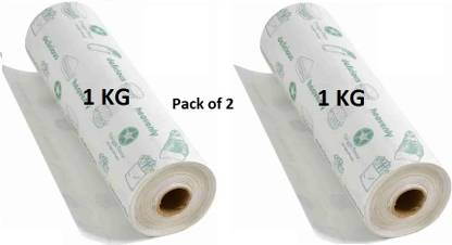 Ziccs Food wrapping butter paper 1 Kg | paper roll for food baking paper butter papers Paper Foil