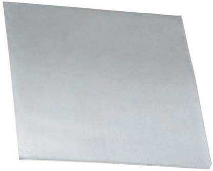 VITSZEE Pure Zinc (Zn) (zink) Metal Sheet Plate (100mm x 100mm x 1mm) Multipurpose Use Shrinkwrap