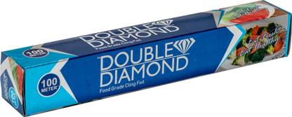 DOUBLE DIAMOND Double Diamond Food Grade Cling Foil, 100 Meter Shrinkwrap