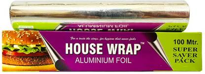 HOUSE WRAP Net Guaranteed Foil Paper for Food Packing 11 Micron Thick Aluminium Foil