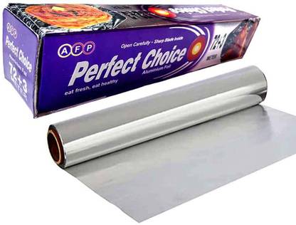 Perfect Choice Food Wrapping Aluminium Foil Paper 72+3 Meter for Kitchen Aluminium Foil