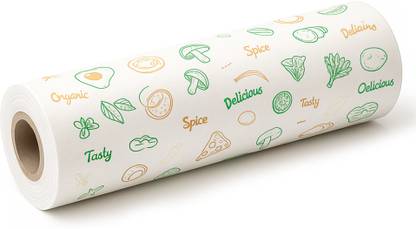 KOSY Food Wrapping Paper | Microwave Safe, Freezer Safe, Greaseproof, Eco-Friendly Paper Foil
