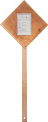 E-DAMEN Copper Coated Earth Plate - 9 inch with Connected Strip For high Load Capacity Shrinkwrap