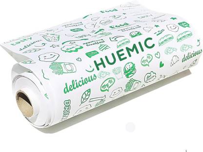 huemic FOOD WRAPPING PAPER ROLL/ ROTI WRAP/ BURGER WRAP/ BUTTER PAPER Parchment Paper