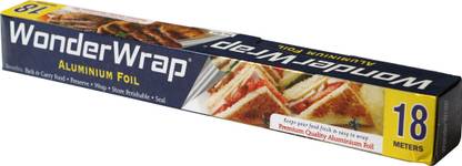 Wonder Wrap ALLUMINIUM FOIL 18 MTRS Aluminium Foil