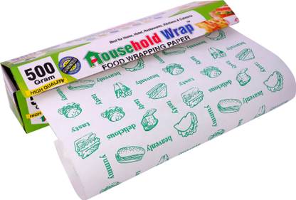 danish enterprises Household Wrap 500 Gram Butter paper for food wrap Parchment Paper (100 m) Paper Foil