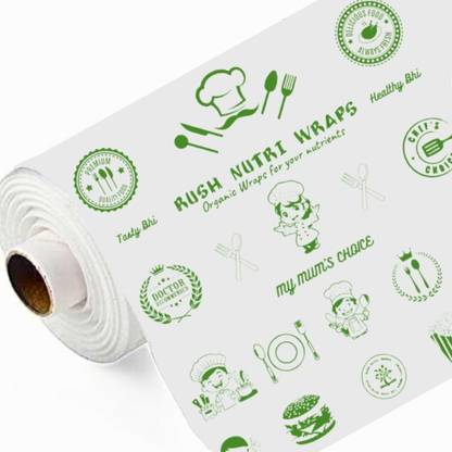 Rush Nutri Wrap 50 Meter Food Wrapping Paper Or Butter paper Roll for Roti Parchment Paper
