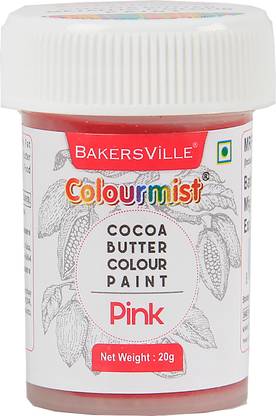 Colourmist Edible Cocoa Butter Colour Paint ( Pink ) Pink