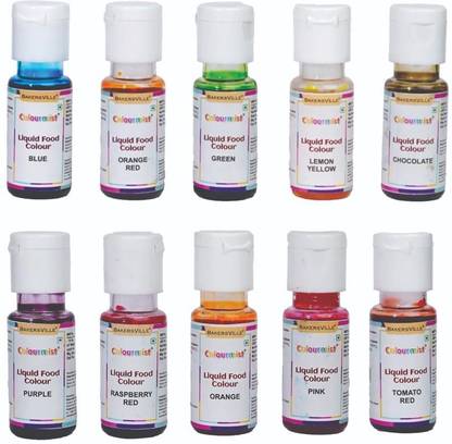 Colourmist Liquid Food Colour (Assorted) Multicolor