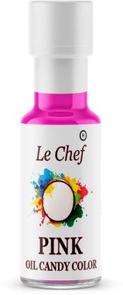 Le cHef Oil Candy Food Color - Pink