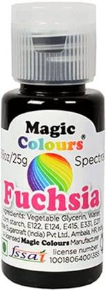 KONFIZ Magic Colours Spectral Gel Mini-FUCHSIA Edible Gel Colors Purple