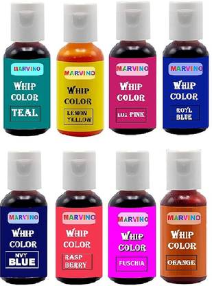 Marvino Whip Color Set Of 8 Multicolor