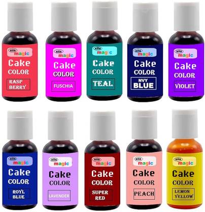 Xila Magic Set Of Cake Colors Orange