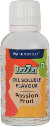Lezzet Premium Concentrated Oil Soluble Flavour Essence ( Passion Fruit ) Passion Fruit Liquid Food Essence