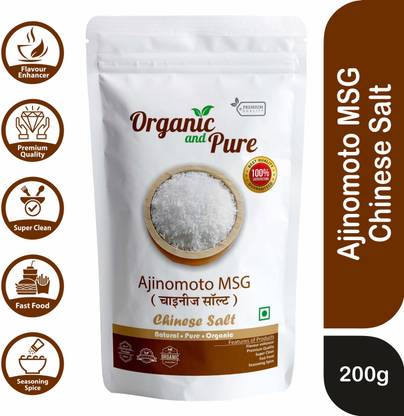 Organic and Pure Ajinomoto Chinese Salt | Monosodium Glutamate (MSG) Crystals Citrus Powder Food Essence