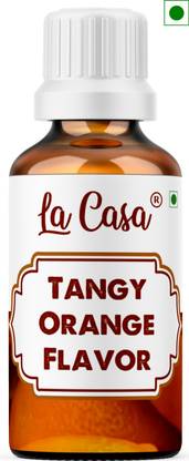 La Casa Tangy Orange Flavor Essence Orange Liquid Food Essence