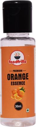 foodfrillz Orange essence for baking cake 30 ml, Essence for cakes, cookies, ice creams, sweets Orange Liquid Food Essence