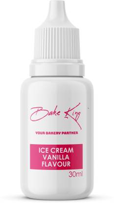 Bake King Ice Cream Vanilla Flavour Essence for Baking 30ml Vanilla Liquid Food Essence