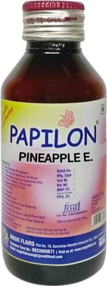 PAPILON Food Flavours Pineapple Emulsion, 100 Ml Pineapple Liquid Food Essence