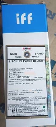 KONFIZ IFF Litchi Flavour Delight, Flavour/Essence Lychee Liquid Food Essence