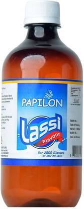 PAPILON Concentrated Lassi Flavour - 500 ml Mixed Fruit Liquid Food Essence