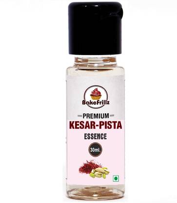 Bakefrillz Kesar-Pista Essence Food Flavour,30 ml Kesar Kulfi Liquid Food Essence