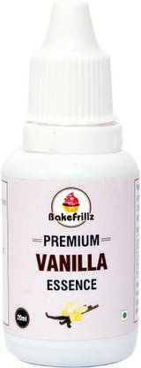 Bakefrillz Vanilla Essence Food Flavour for cake ice cream desserts, 20 ml Vanilla Liquid Food Essence