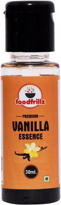 foodfrillz Vanilla essence for baking cake 30 ml, Essence for cakes, cookies, ice creams, sweets Vanilla Liquid Food Essence