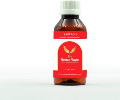 Golden Eagle Saffron Essence – Luxurious Flavour for Desserts & Biryani Saffron Liquid Food Essence