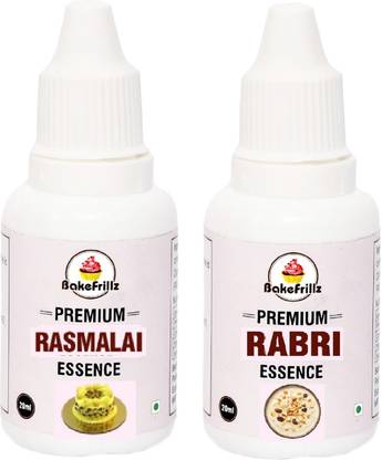 Bakefrillz Rabri & Rasmalai Food Essence (20 ml x 2) Rabdi Liquid Food Essence