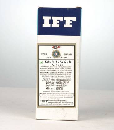 KONFIZ IFF KULFI FLAVOUR S3525 Flavour/Essence Kesar Kulfi Liquid Food Essence