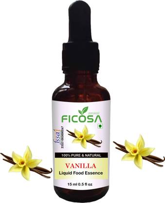 Ficosa Vanilla Flavour Vanilla Liquid Food Essence